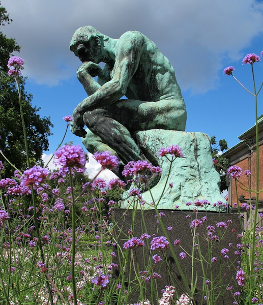 The Thinker, thinking about what? 
