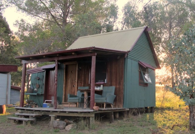 The shack on our property. Travellers stay here for free. 