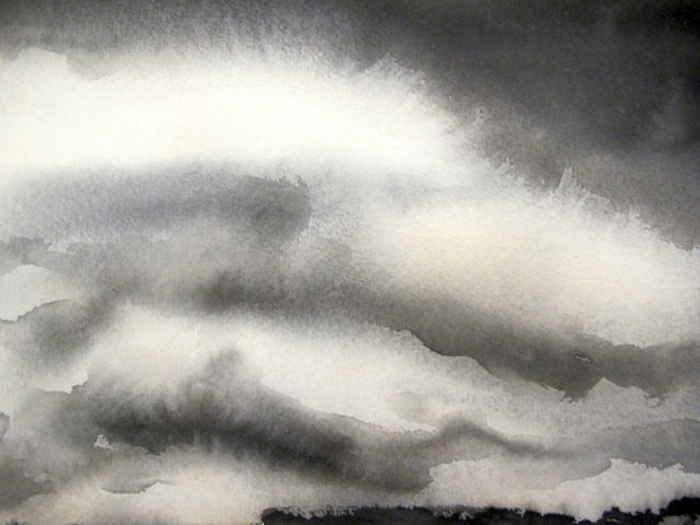 Letting it happen. Lars Lerin. 