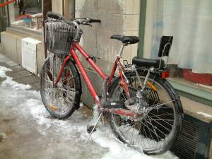 88 Iced up bike