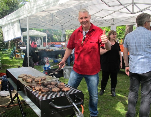 Our host Paul happy with the day’s outcome. 