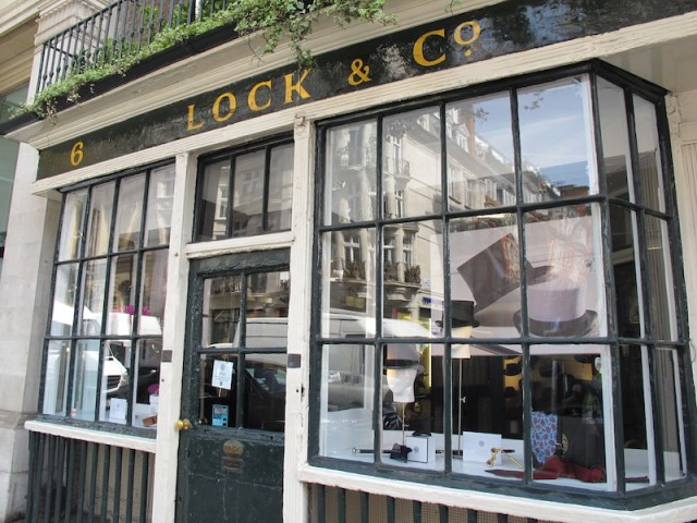 Lock and Co established 1676. 