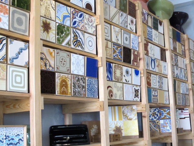 A few of the thousands of tiles for sale. 
