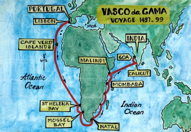Vasco da Gama’s voyage that changed Portugal’s fortunes. 