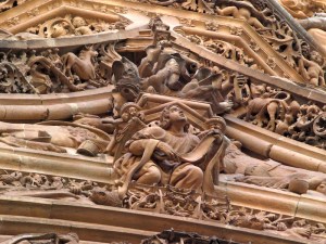 Look at the complexity of the carvings.  Enlarge the image and have a closer look.    