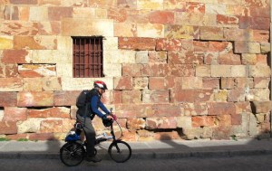 Serious erosion down low.  It is no simple matter restoring this wall to its original condition.  
