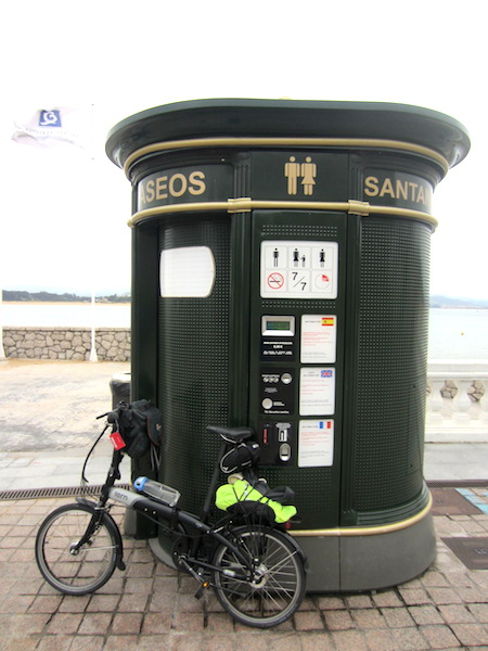 A smart city toilet. 