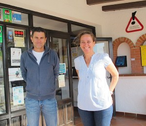 The ‘little kids’, Juan and Anna, are still at Camping Torre de la Pena, the only difference is they have grown up a bit.  
