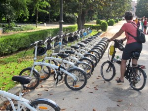 The discovery: foldup bikes. 