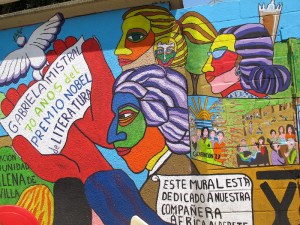 Gabriela Mistral was a Chilean poet, educator, diplomat, and feminist who was the first Latin American to win the Nobel Prize in Literature, in 1945. 