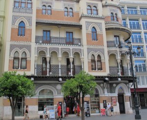The Moorish Revival style apartment. 