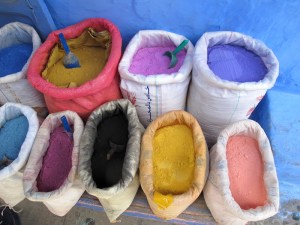 These dyes are associated with the art of body decoration called henna tattooing.