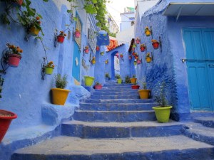 An alleyway within the medina. 