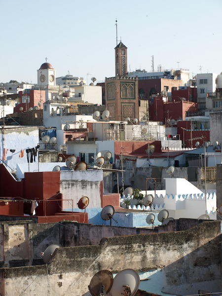 Looking into the higher parts of the medina. 