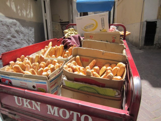 Bread probably from a home producer