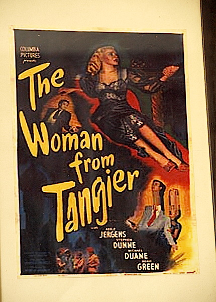 Another poster in Tangier. 