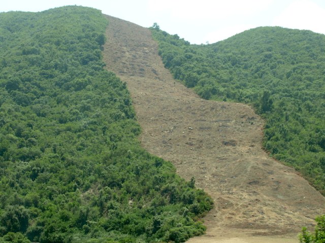 A very serious firebreak.