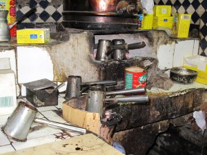 The specialist barista’s setup. 