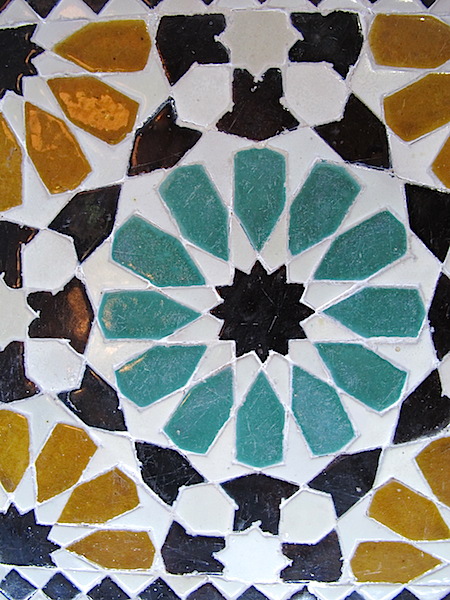 An example of Zellige work. 