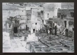 Tannery curing pits circa 1915. 