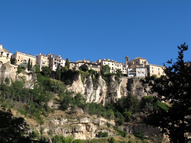 Portion of old town Cuenca.