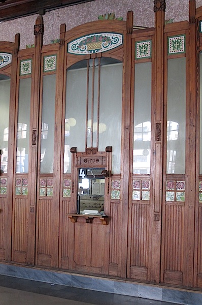 Ticket window No 4. 