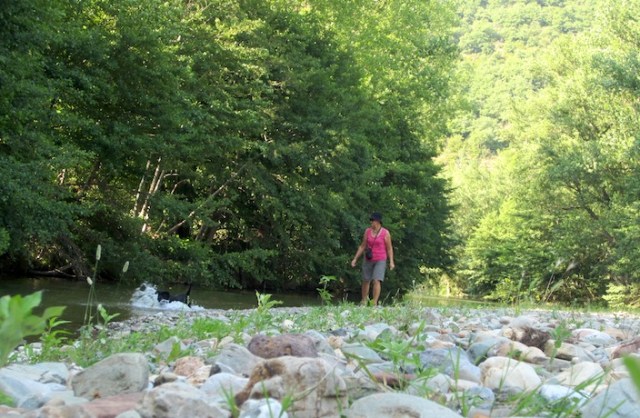 Cool river near Larry’s. 