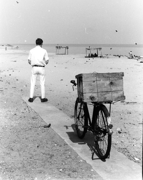 Ian in border crossing mode, clean and tidy, not hippiefied at all.