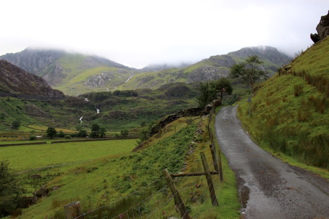 Welsh mountain valley