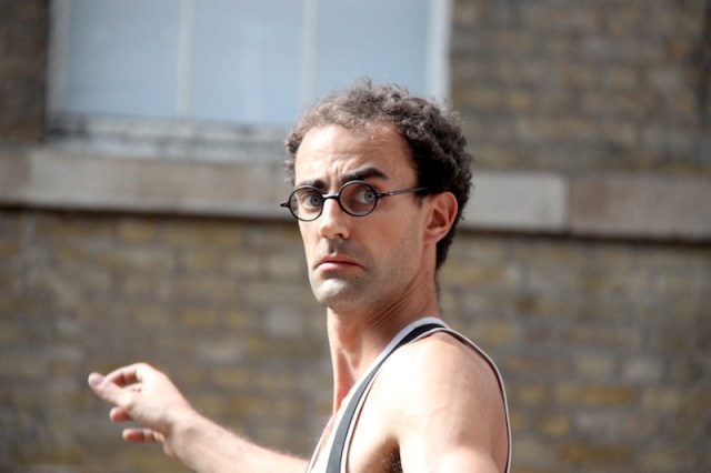 Caught. When using the zoom lens I usually lean the camera against a post, which is what I did for this shot. (Canon 600D). 